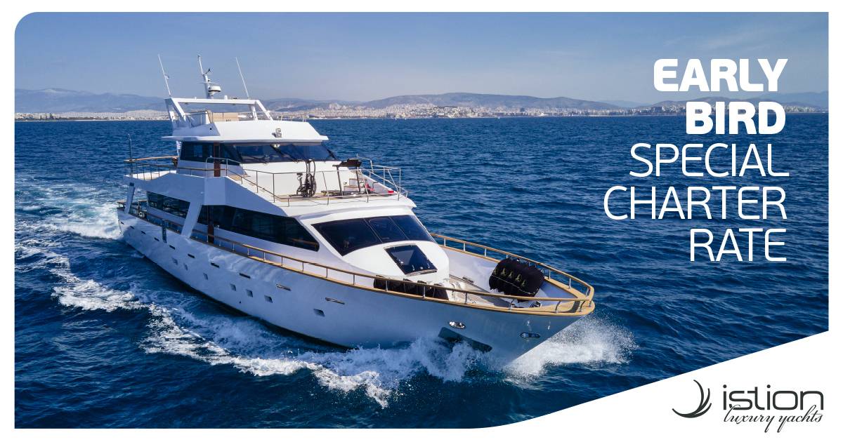 M/Y Wide Liberty - Early Bird Special Charter Rate