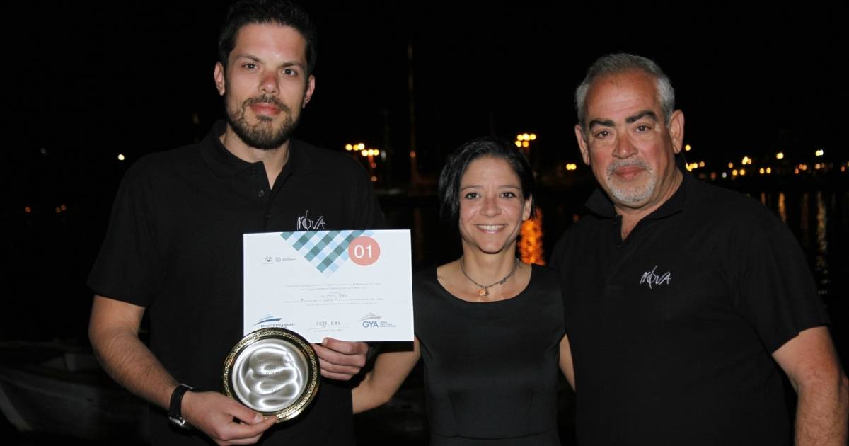 Stelios Petsas, Chef of S/C NOVA takes 1st place in MEDYS 2015 Chef&#039;s competition